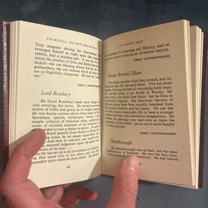 Winston Churchill: His Wit and Wisdom (intro by Jack House) Hyperion Edition Hardcover image 4