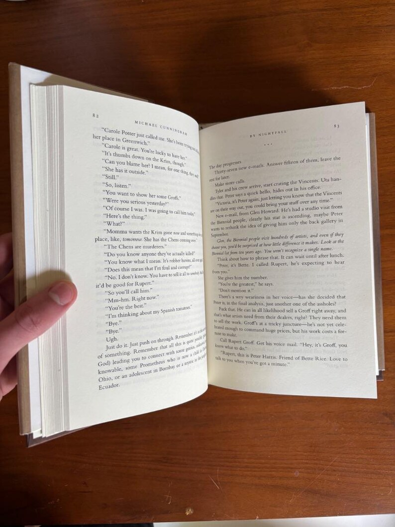 Michael Cunningham By Nightfall Signed First Edition Hardcover Book image 12