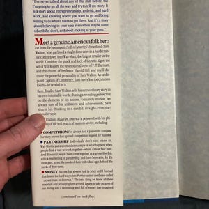 Sam Walton: Made in America — My Story by Sam Walton with John Huey 1992 First Edition First Printing Near Fine/Very Good Hardcover image 2