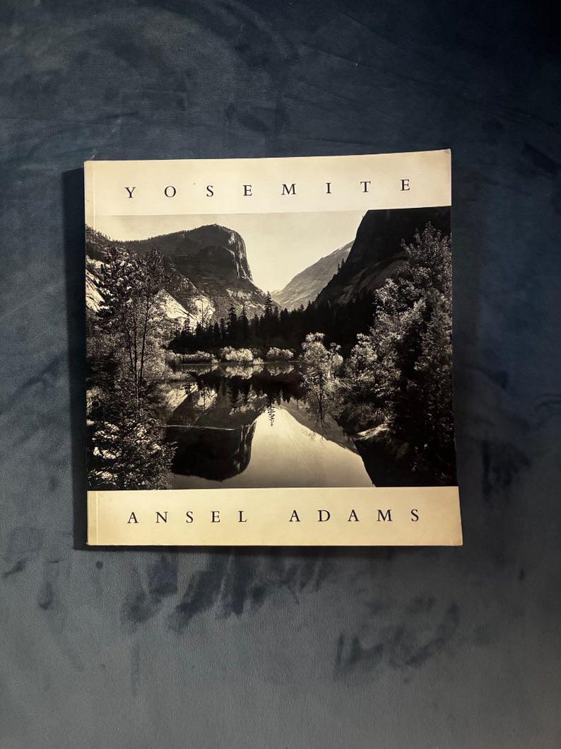 Yosemite by Ansel Adams First Edition First Printing Very Good Paperback image 1