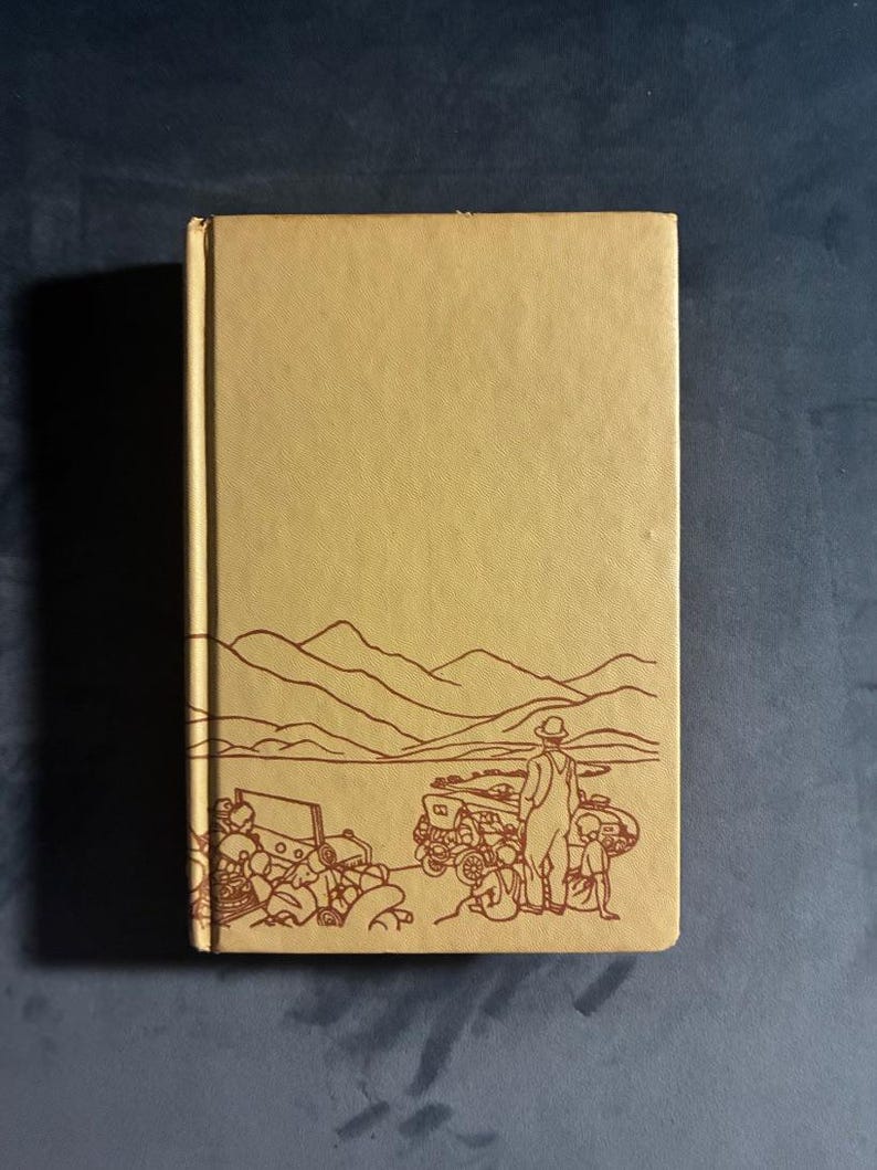The Grapes of Wrath by John Steinbeck 1939 First Edition Very Good Hardcover image 1