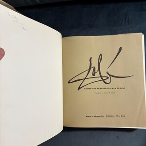 Dali by Max Gérard (editor), Salvador Dalí First Edition First Printing 1968 Hardcover image 9