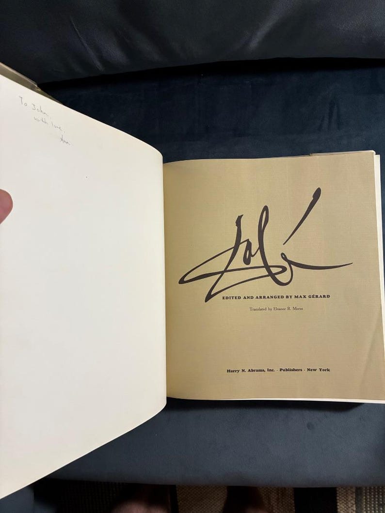 Dali by Max Gérard (editor), Salvador Dalí First Edition First Printing 1968 Hardcover image 9