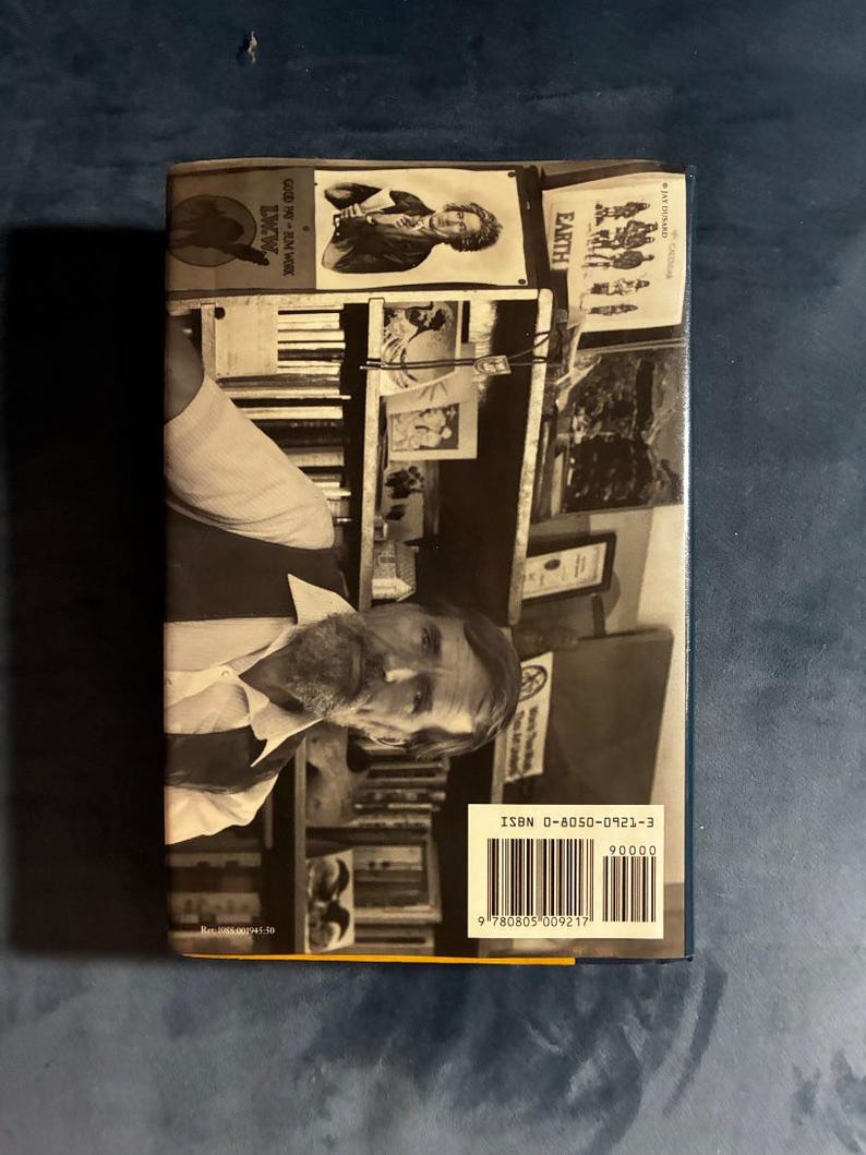 The Fool's Progress di Edward Abbey 1988 Prima edizione Prima stampa Quasi perfetto/Quasi perfetto immagine 8
