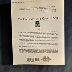 Isis Magic: Cultivating a Relationship with the Goddess of 10,000 Names by M. Isidora Forrest 2001 First Edition First Printing Very Good image 7
