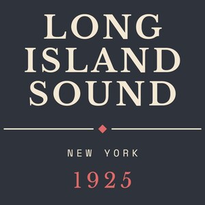 Long Island Sound Pennant, Gatsby Literary Print, Coastal Wall Art image 12