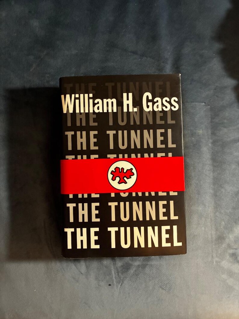 El túnel de William H. Gass, 1995, primera edición, primera impresión, casi perfecto/casi perfecto imagen 1