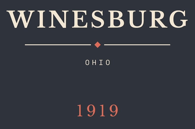 Winesburg Ohio 1919 Literary Pennant – Sherwood Anderson Classic Literature Decor image 10