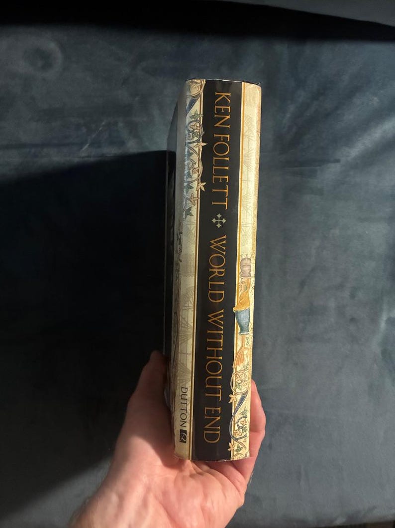 Un mundo sin fin, de Ken Follett: Primera edición en tapa dura (2007) imagen 7