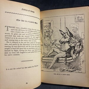 The Fables of Aesop, 1931, ill. by Charles Bennett Three Sirens Press Edition image 7