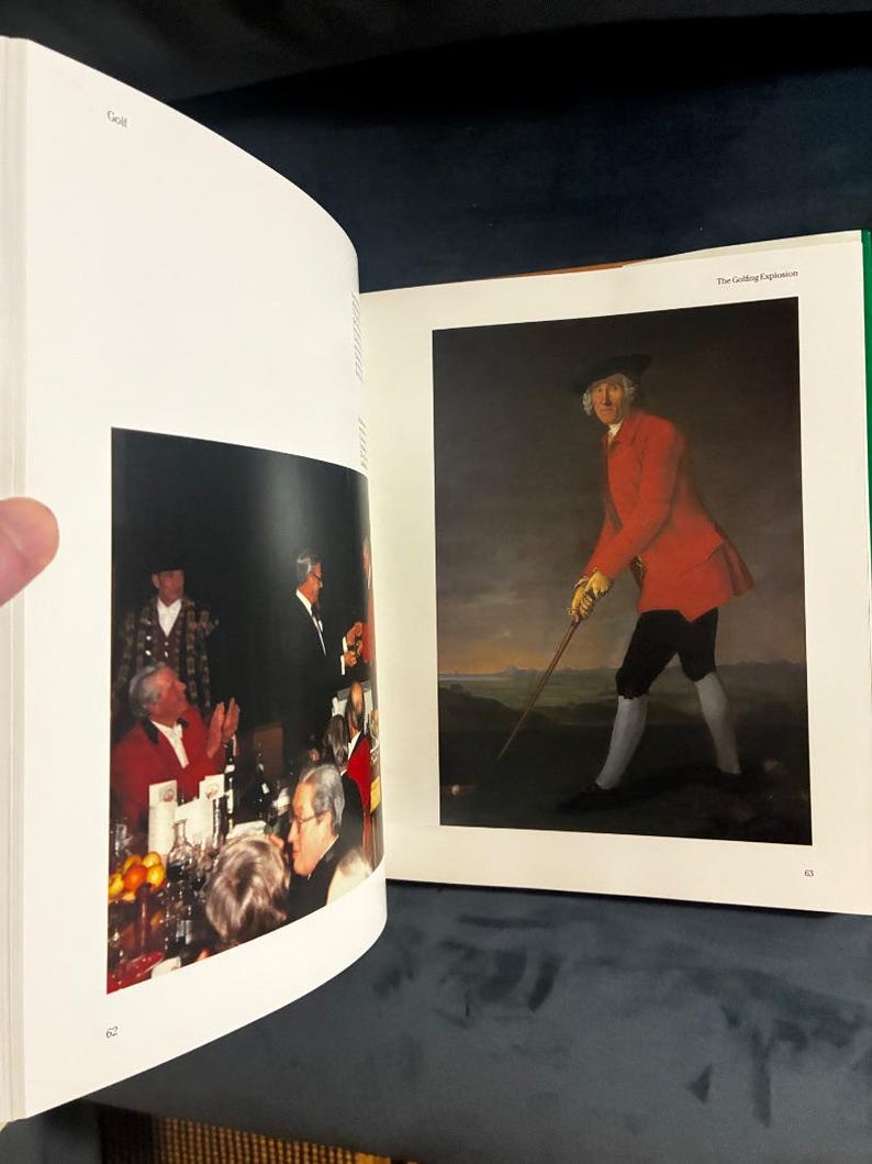 Golf: La historia de una obsesión, de David Stirk, 1987. Primera edición, primera impresión. Excelente/Casi excelente estado. imagen 5