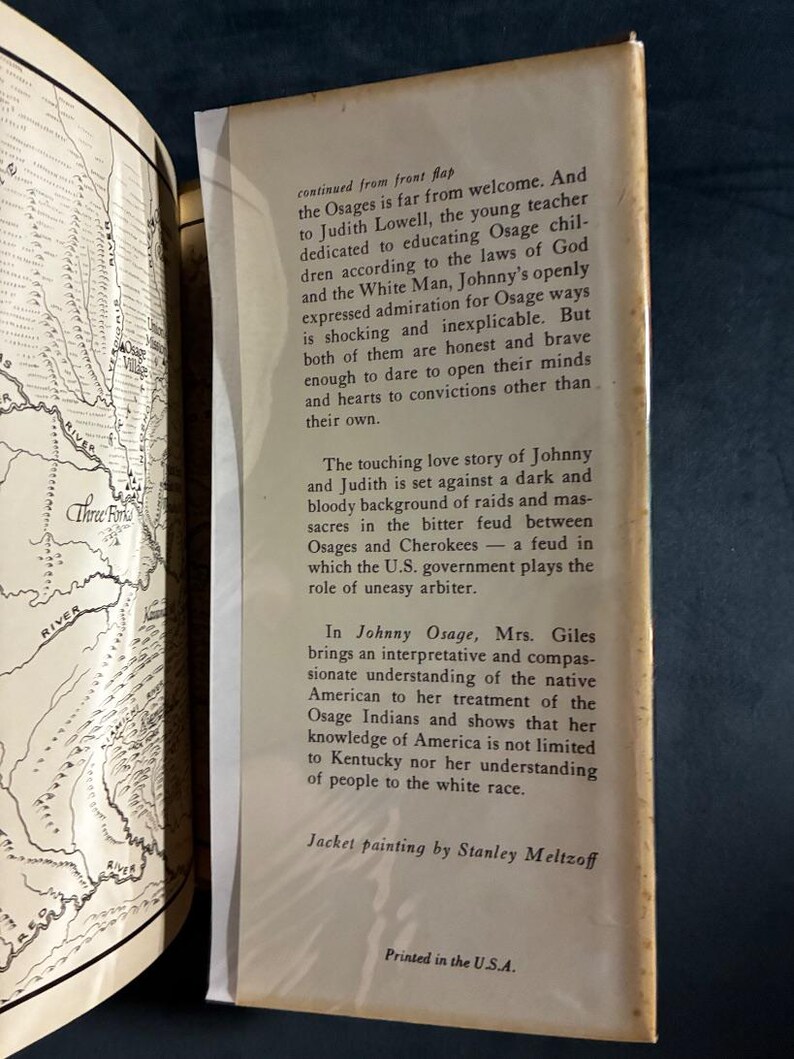 Johnny Osage by Janice Holt Giles Book Club Edition Very Good/Very Good image 4