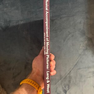 Musical Accompaniment of Moving Pictures by Edith Lang and George West 1970 Arno Press Edition First Printing Near Fine image 2