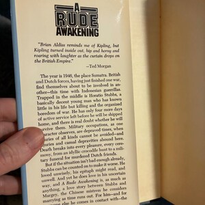 Un duro despertar, de Brian W. Aldiss, 1978. Primera edición, primera impresión. Casi perfecto/Muy buen estado. imagen 2