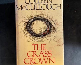 The Grass Crown van Colleen McCullough, 1991, eerste editie, eerste druk, bijna nieuwstaat/zeer goed.