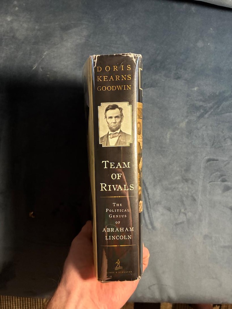 Team of Rivals: Lincoln's Political Genius by Doris Kearns Goodwin, Signed First Edition image 9