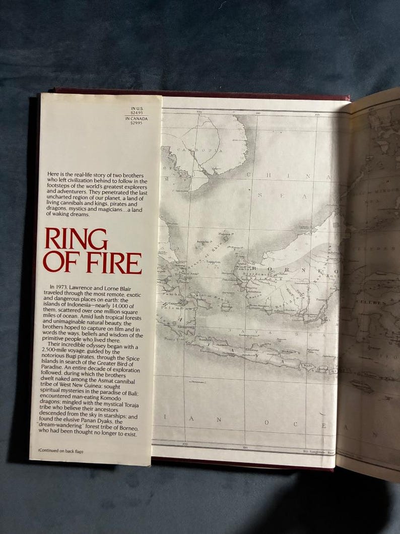 Anillo de Fuego: Explorando Lugares Remotos (Primera Edición, Primera Impresión) imagen 4