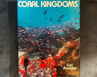 Reinos de coral de Carl Roessler, 1990, Abradale Press / Edición de Harry N. Abrams, Muy buen estado/Muy buen estado, tapa dura.