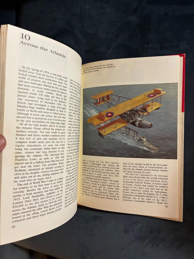 Pioneers of Flight by Henry T. Wallhauser First Edition First Printing Very Good Hardcover image 6