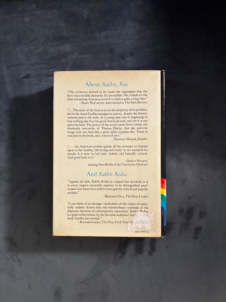 Rabbit Is Rich by John Updike First Edition First Printing Near Fine/Very Good Hardcover image 4