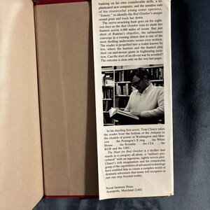 The Hunt for Red October by Tom Clancy 1984 First Edition 5th Printing Near Fine/Very Good Hardcover image 5