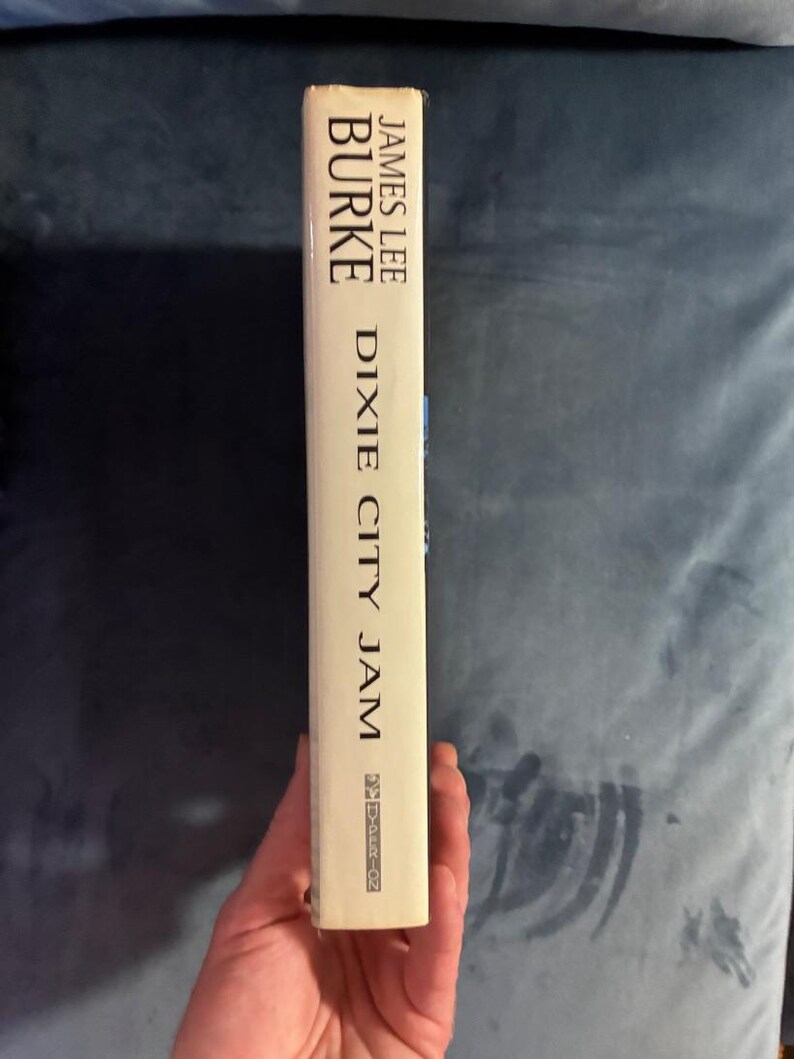 Dixie City Jam av James Lee Burke 1994 Första upplagan Första trycket Nära fin/Nära fin bild 6