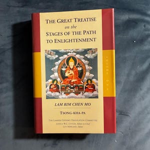 Lamrim Chenmo Volume One, Tsong-kha-pa, Tibetan Buddhist Text (First Edition) image 1