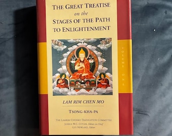 Lamrim Chenmo Volumen Uno, Tsong-kha-pa, Texto budista tibetano (Primera edición)