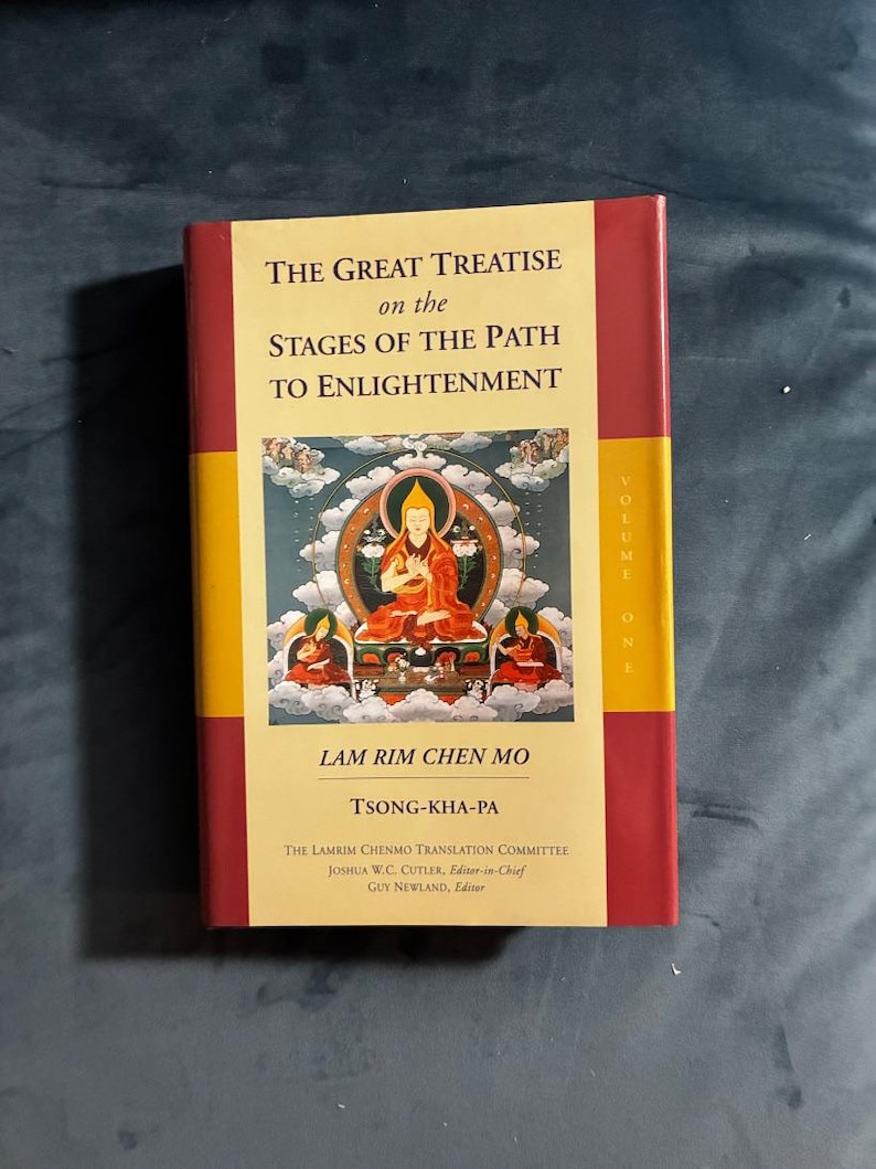 Lamrim Chenmo Volume One, Tsong-kha-pa, Tibetan Buddhist Text (First Edition) image 1