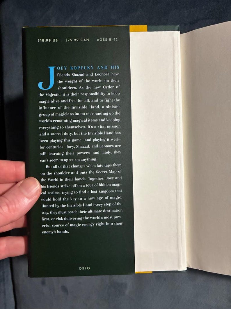Order of the Majestic: Lost Kingdom by Matt Myklusch First Edition First Printing Fine/VG+ Hardcover image 2