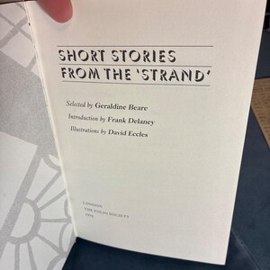 Kurzgeschichten aus dem „Strand“, ausgewählt von Geraldine Beare, Folio-Ausgabe Bild 3