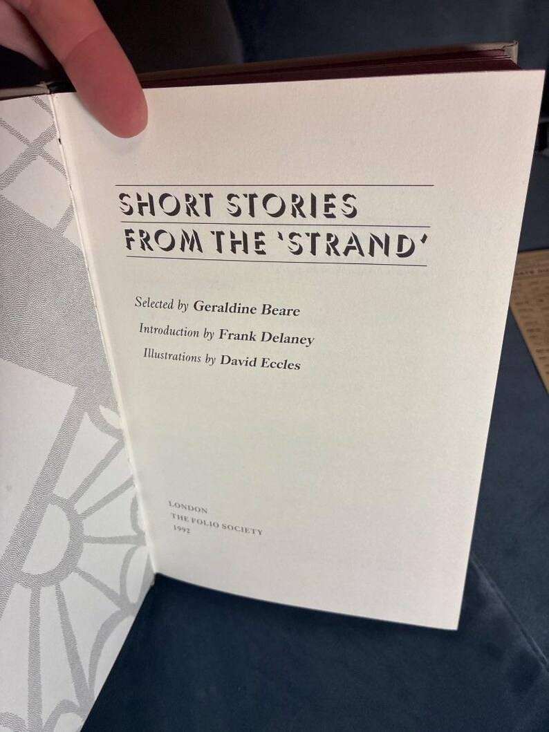 Kurzgeschichten aus dem „Strand“, ausgewählt von Geraldine Beare, Folio-Ausgabe Bild 3