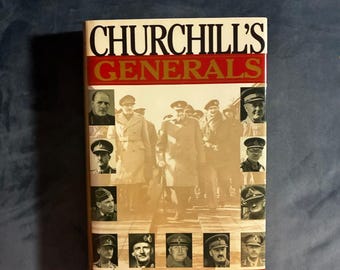 Churchill's Generałowie Johna Keegana 1991 Pierwsze wydanie Pierwsze wydanie Stan bardzo dobry/prawie dobry Oprawa twarda