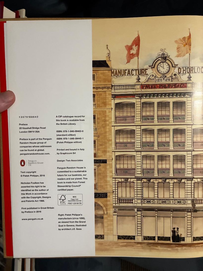 Patek Philippe: The Authorized Biography by Nicholas Foulkes 2016 First Edition First Printing Fine Hardcover image 5