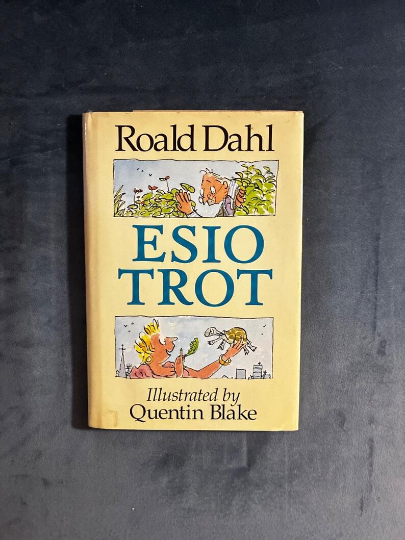 Esio Trot by Roald Dahl 1990 First Edition First Printing Near Fine/Very Good image 1