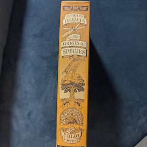 Sobre el origen de las especies, de Charles Darwin. Folio Society, edición de 2006. Tapa dura, en muy buen estado. imagen 4