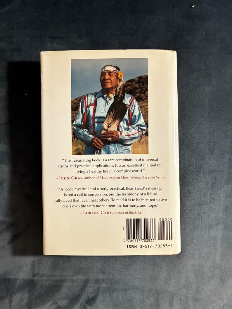 Le Vent est ma mère : La vie et les enseignements d'un chaman amérindien, signé par Bear Heart image 5