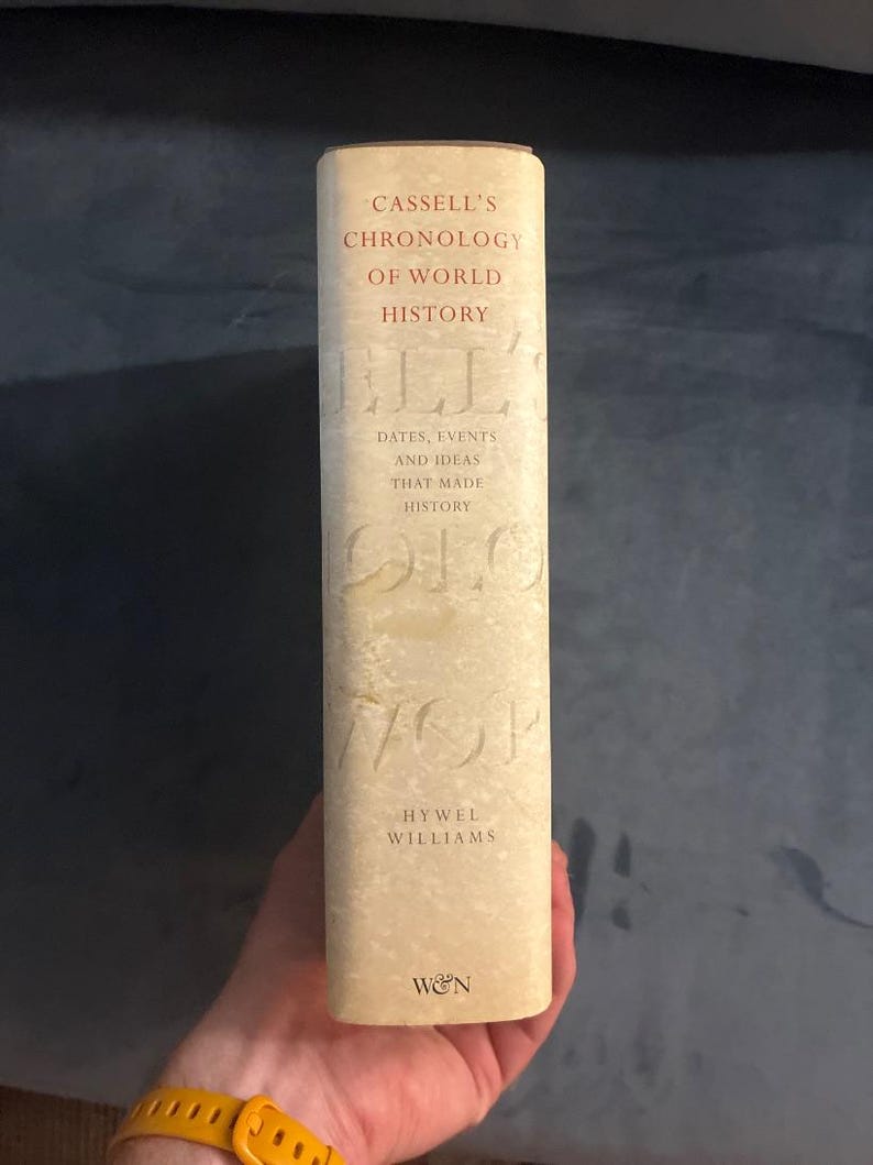 Cassell's Chronology of World History by Hywel Williams (First Edition) image 4