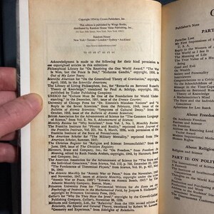 Albert Einstein Ideas and Opinions Hardcover Book (Later Edition) image 2