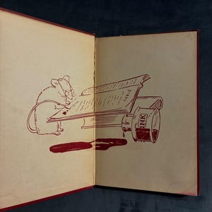 The Diary of a Mouse by Edith Dunham 1907 First Edition Good Hardcover image 4