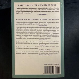 Peachtree Road by Anne Rivers Siddons First Edition First Printing Near Fine/Near Fine image 6