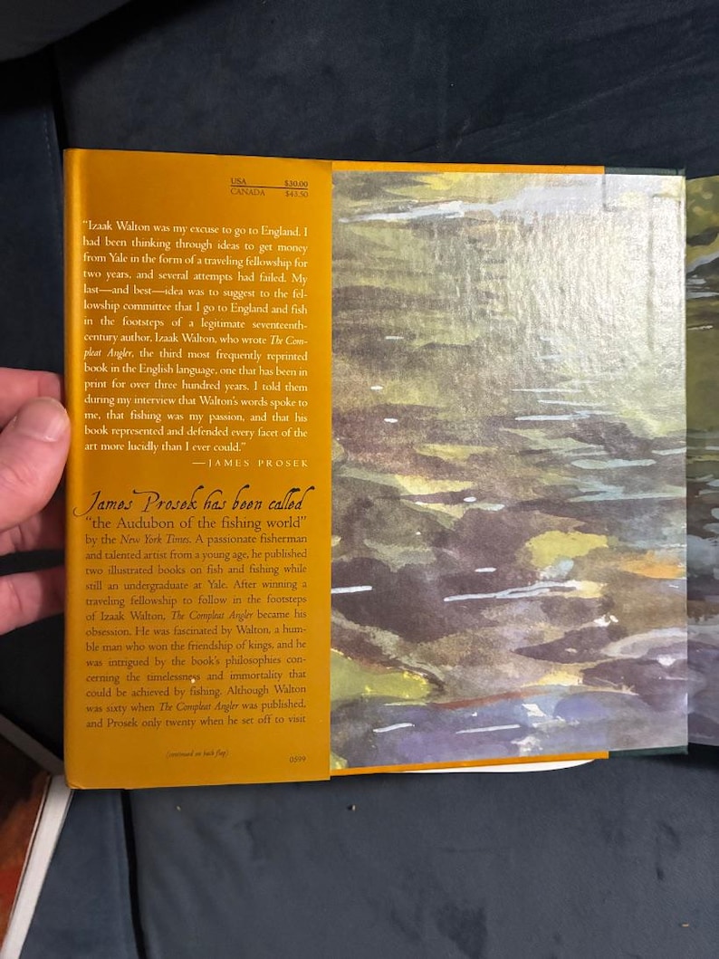 The Complete Angler by James Prosek: First Edition Hardcover (Fine/Near Fine) image 4