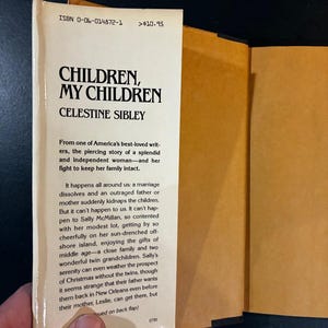 Children, My Children by Celestine Sibley 1981 First Edition First Printing Near Fine/Near Fine Hardcover image 2