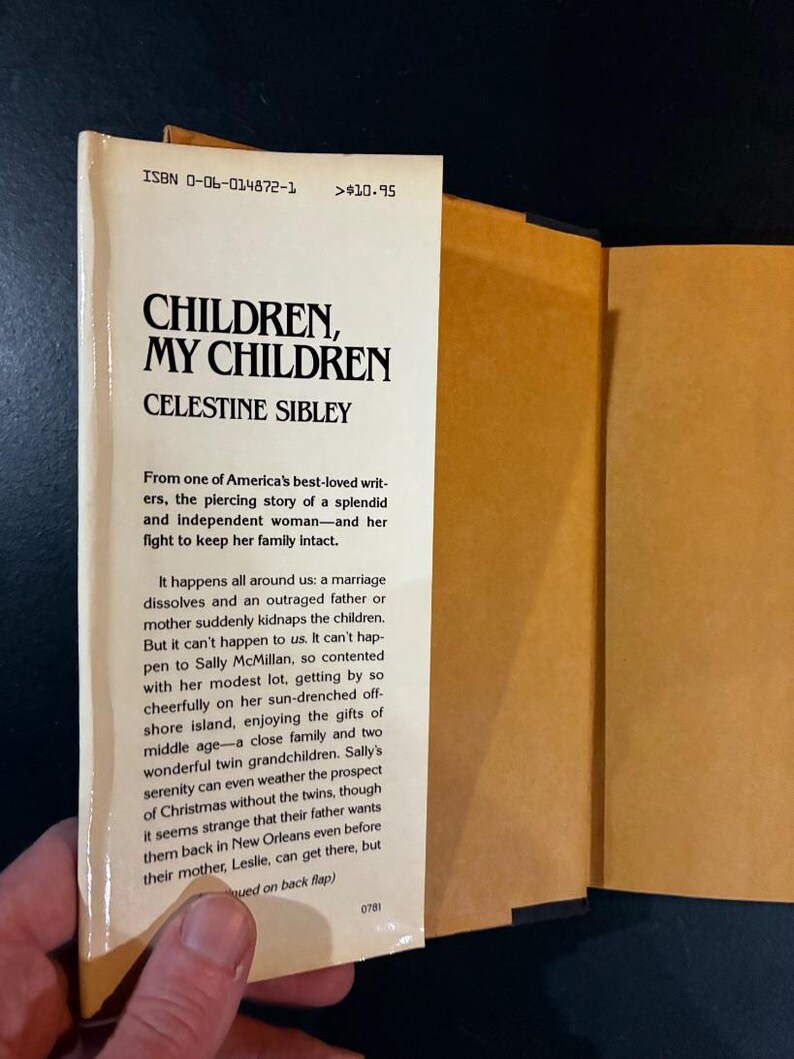 Children, My Children by Celestine Sibley 1981 First Edition First Printing Near Fine/Near Fine Hardcover image 2