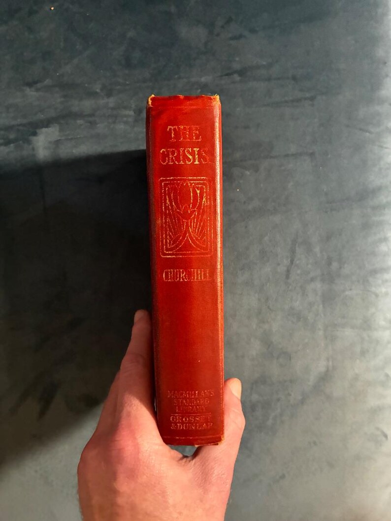 Die Krise von Winston Churchill, Macmillan-Ausgabe von 1901, späterer Druck, gut erhalten Bild 2