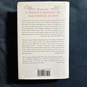 Historia del pueblo de los Estados Unidos, 1492-presente, de Howard Zinn. Edición HarperCollins. Excelente/Casi excelente. imagen 5