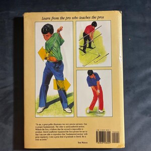 The Golf Swing by David Leadbetter 1990 First Edition Second Printing Near Fine/VG+ Hardcover image 5