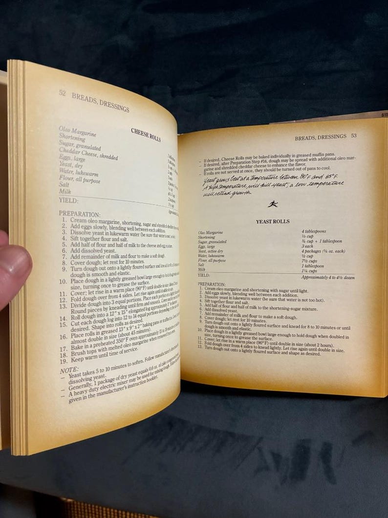 Libro de cocina Marriott Hot Shoppes: Sesenta años de cocina estadounidense (Primera edición de 1987) imagen 8