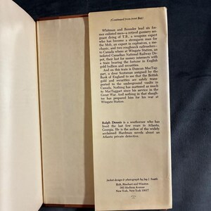 MacTaggart's War by Ralph Dennis 1979 First Edition First Printing Near Fine/Very Good image 6