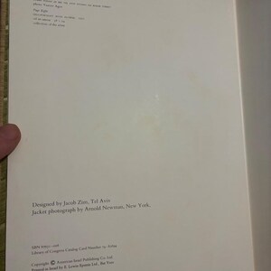 Rubin: My Life, My Art by Reuven Rubin 1974 First Edition Very Good Hardcover image 7